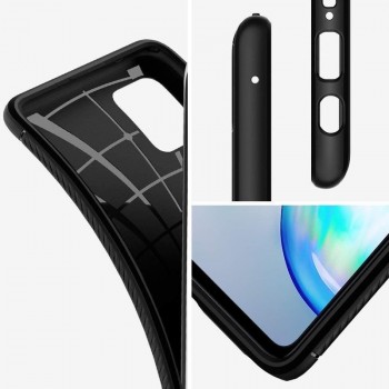 Originalus Spigen rugged armor dėklas - juodas (GALAXY NOTE 10 LITE)